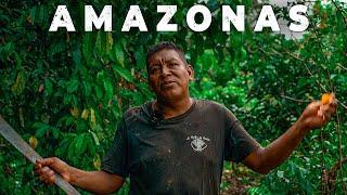 SURVIVAL in the DEPTH of the PERUVIAN JUNGLE with FEW RESOURCES | Documentary