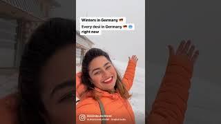 Winters in Germany  #short #shortsfeed #shortvideo #shots #youtube #youtuber #happy #reels