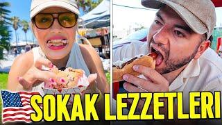 AMERİKA SOKAK LEZZETLERİ (hailey bieber smoothie kazıklandık)