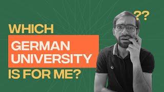 How to choose university in Germany || Use this website!