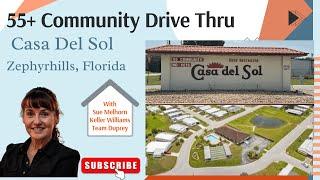 Discover CASA DEL SOL Retirement Community - A Premier 55+ Mobile Home Park in ZEPHYRHILLS, FL