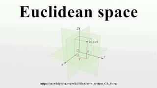 Euclidean space