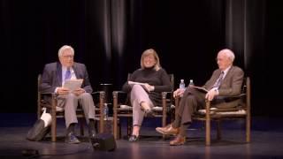 Wendell Berry,  Wes Jackson, and Mary Berry at the 36th Annual E. F. Schumacher Lectures