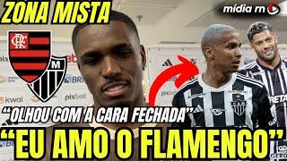 EVERTTON ARAÚJO NA ZONA MISTA SOBRE DEYVERSON E HULK! “OLHOU COM A CARA FECHADA” “PEDIU DESCULPAS”