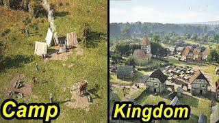 From Camp To Kingdom - Manor Lords FULL PLAYTHROUGH - Building A Medieval City