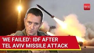 Tel Aviv Attack On Cam; 16 Injured In Houthi Ballistic Missile Strike | IDF Admits Failure | Watch