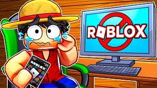 Luffy Got BANNED from Roblox... 