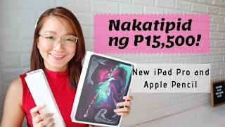 Nakatipid ng P15,535 sa Ipad Pro and Apple Pencil ?! (Tagalog Video)