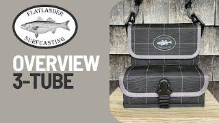 Flatlander Surfcasting Overview: 3-Tube Bag