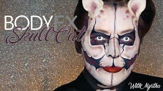 SKULL CAT Makeup Tutorial - BODYFX