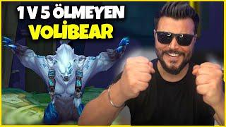 1V5 1 DAKİKA DÖVÜŞEN VOLİBEAR ! DUO w/@archelauslol