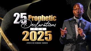 25 prophetic declarations for 2025 | Miz Mzwakhe Tancredi