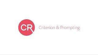 CentralReach - Criterion and Prompting Webinar