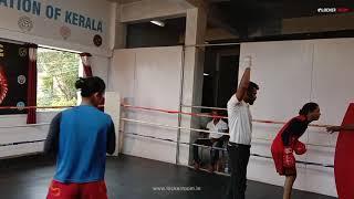 Technical Knockout from Kerala Fighter Shabna at Kickboxing Selection Trials | Fight Videos