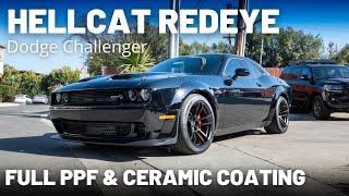 Challenger Hellcat Redeye - Full Paint Protection Film Clear Bra and Ceramic Coating