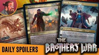 The Brothers War MTG Spoilers | SIX Ability Urza Meld Planeswalker & Retro Artifacts | Sept 29, 2022