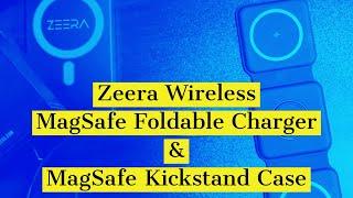 Zeera Wireless: 3 in 1 MagSafe Foldable Charger & MagSafe Kickstand Case Unboxing  @ZEERAWIRELESS