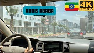 DRIVING IN ADDIS ABABA, ETHIOPIA  2024(4K)