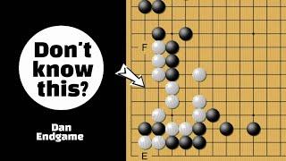 Don't know this endgame? - You must be Kyu player^^