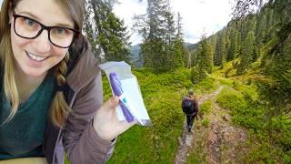 My lightweight packing hacks used for an overnight hike (and stay in an Alpenverein hut)