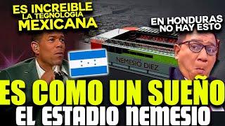 HONDUREÑOS ASOMBRADOS POR ESTADIO NEMESIO DIEZ ¡LOS ESTADIOS DE MX ESTAN A OTRO NIVEL! MEXICO VS HON