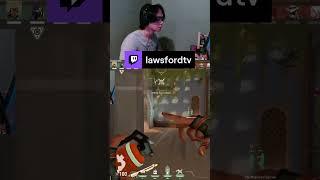 We got the clip! | lawsfordtv on #Twitch #Valorant #ValorantACE