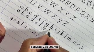 AULA 3 - VOLTA ÀS AULA / A Letra IDEAL para começar escrever BONITO!