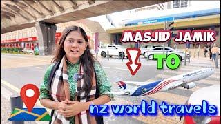 How to Go Nz world travels | From Masjid Jamik LRT train Station | Kualalumpur Malaysia |