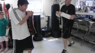 Frontkick training - Lo Man Kam Wing Chun Kung Fu