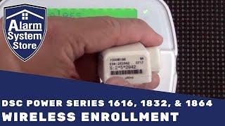 Alarm System Store Tech Video - DSC Wireless Device Enrollment