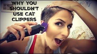 Why you don't give yourself a haircut w/ Cat Clippers - Pixie Cut