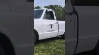 Nailed it on the finishing touch. #rocknroll #c10 #classic #diy #project #youtubeshorts #youtube