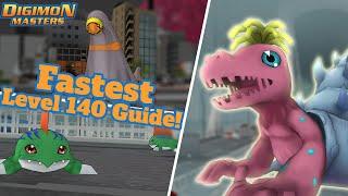 DMO Level 140 Guide!  - Fastest way to level up to 140 - Digimon Masters Online NADMO