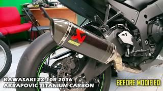 Kawasaki ZX-10R with Akrapovic Titanium Carbon Modified Exhaust by Ayah Pong