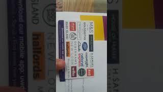 Utility warehouse cash back card