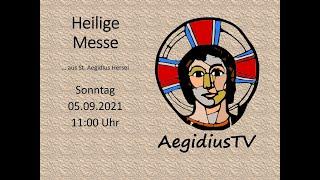 Gottesdienst aus St. Aegidius Hersel am 05.09.2021