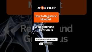 Mostbet Promocode | Mostbet Registration | How to Register in Mostbet #mostbet #shorts