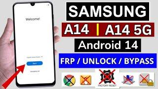 Samsung A14 / A14 5G Frp Bypass Android 14 Without PC | Samsung SM-A146B/| Google Account Bypass