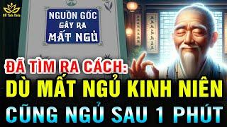 CẨM NANG Trị MẤT NGỦ KINH NIÊN Để Ngủ Sau 1 PHÚT và HỒI SINH SỨC KHỎE Với 3 Lời Khuyên Tuổi Già