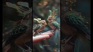 Beautiful bird similar to a peacock #nature #birdslover #oiseau #aiartwork #shorts #pets #youtube