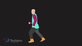 Break Dance | Techpro Studio Workfolio | 2D Motion Graphics