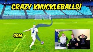 RECREATING KNUCKLEBALL LONG SHOTS WE SCORE IN PES 2022 NEXT GEN