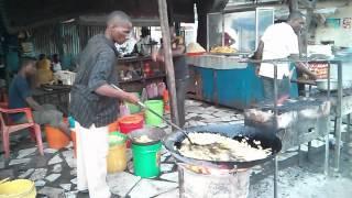 Street food in Temeke, Dar es Salaam, Tanzania