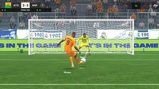 Penalty Shootout 15 : Real Madrid Vs Napoli | EA FC MOBILE 25