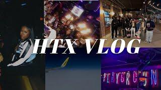 HOUSTON TEXAS VLOG | trip made it out the group chat! confessionals  + clubs + brunch & more