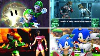 What Happens if Video Game Characters Meet Themselves?