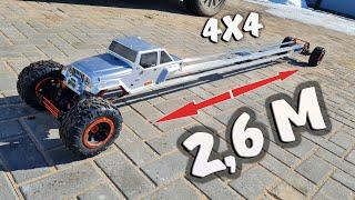 RC 4WD LIMO Part 1 ... Longest RC car 4x4