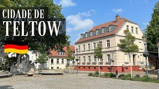 um passeio pela cidade de Teltow na Alemanha