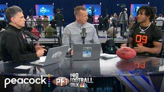 UNC RB Omarion Hampton believes he's a 'three-down back' in the NFL | Pro Football Talk | NFL on NBC