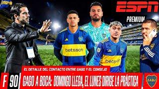 Habemos DT de BOCAFernando GAGO y el Consejo de Fútbol de RiquelmeAcuerdanRojo y Romero